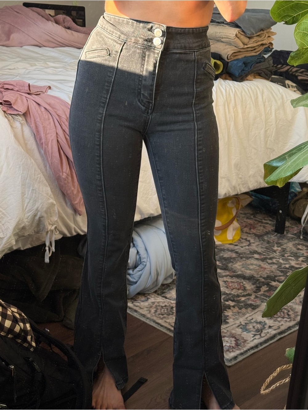 CHUU flare jeans
